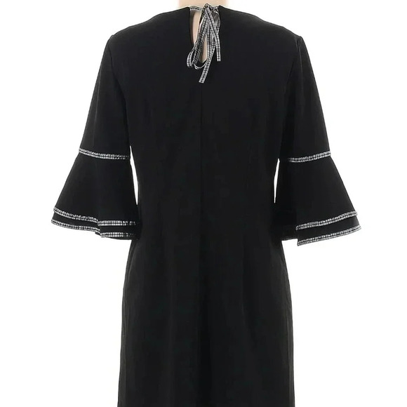 Sharagano Bell Sleeve Sheath Dress - Picture 6 of 8